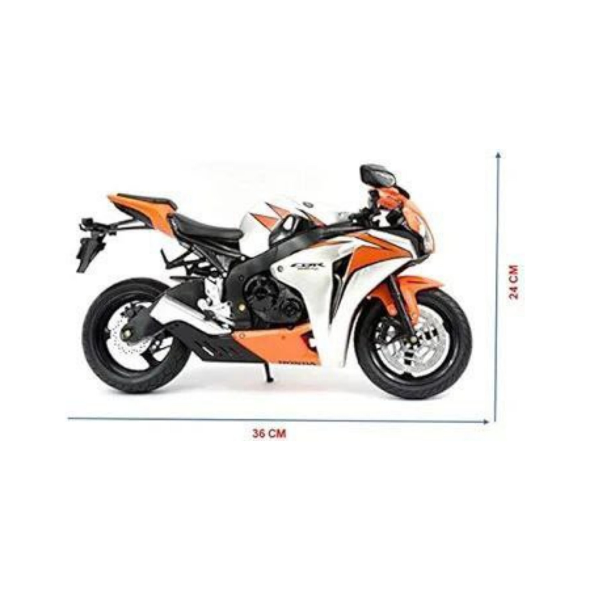 ماکت موتور فلزی cbr1000 مقیاس ۱/۶